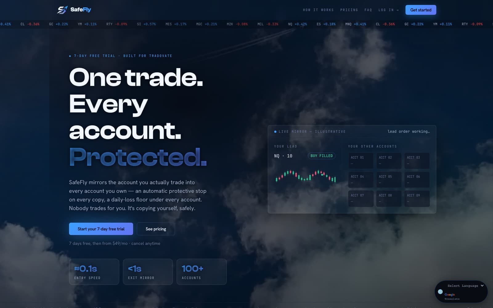 SafeFly — live product