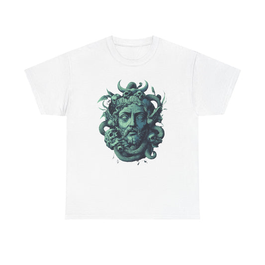 Mythical Skull Snake Unisex Tee - Sculpted Illusions Summer Collection